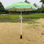 32mm 管徑戶外海灘遮陽傘配件大型塑膠便攜螺旋地插，32mm 遮陽傘配件