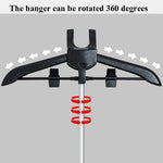 1.6米3合1掛燙架衣架伸縮金屬桿支架，金屬桿支架