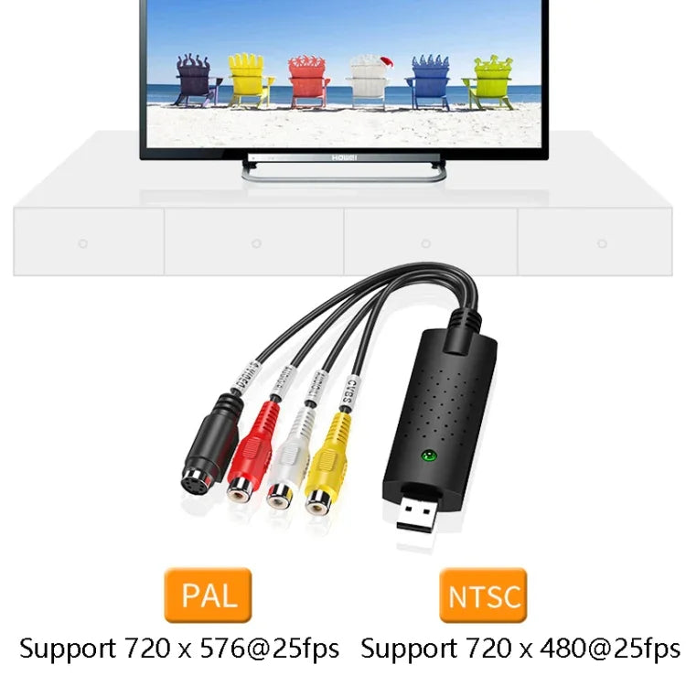 HW-1401 USB 視訊擷取卡 USB 擷取卡，ms2100 晶片