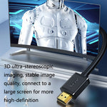 Jasoz 4K HDMI 高清投影機線 電腦視訊線 無氧銅芯，線長：0.5m、1m、1.5m、2m、3m、5m、8m、10m、12m、15m、20m