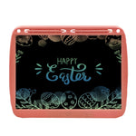 15inch Charging Tablet Doodle Message Double Writing Board LCD Children Drawing Board, Monochrome Lines (Blue), Monochrome Lines (Pink), Monochrome Lines (Black), Blue Colorful Lines (Blue), Colorful Lines (Pink), Colorful Lines (Black)