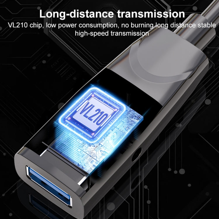 D.Y.TECH USB 3.0 公對母延長線 雙層屏蔽晶片數據線，長度：10m、15m