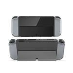 DOBE 遊戲手柄透明水晶 TPU 保護套，適用於 Switch OLED 主機，TNS-1133C