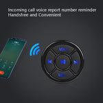 Car Mobile Phone Remote Control Bluetooth Wireless Multimedia Button Remote Control Music Playback Selfie, Black, Black With Buckle