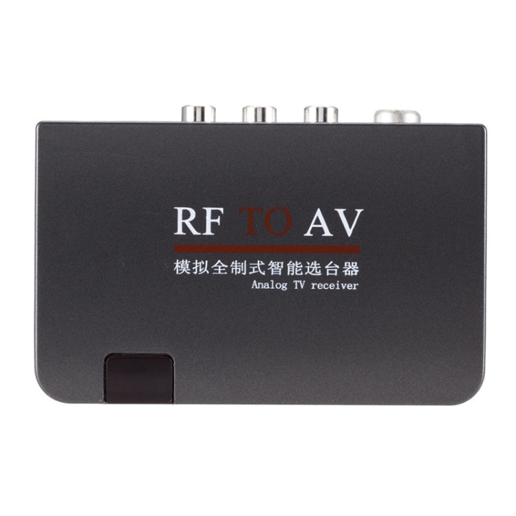 RF 轉 AV 轉換器電視頻道選擇器頻道擴展器，支援全標準