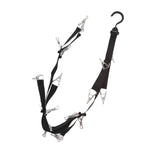 Rotary Hook Wardrobe Cap Clip-Hanging Rope Bedroom Home Storage Clothes Door Back Rogue, Clothes Door Back Hook