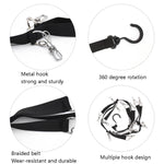 Rotary Hook Wardrobe Cap Clip-Hanging Rope Bedroom Home Storage Clothes Door Back Rogue, Clothes Door Back Hook