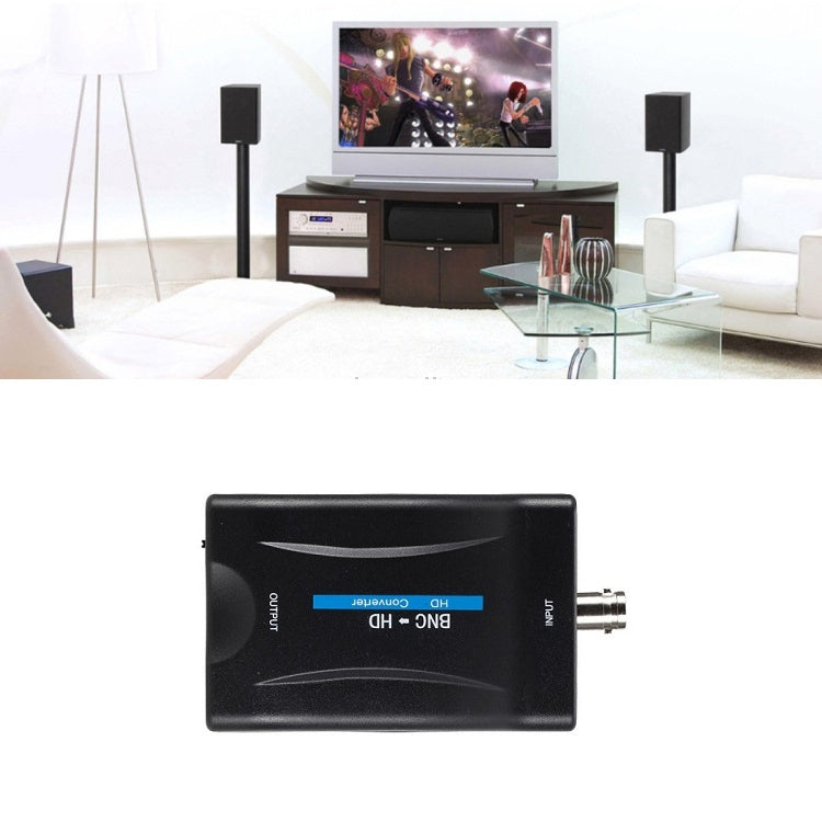 ZHQ015 BNC 轉高清音視頻轉換器 HD 1080P 監控同軸轉換顯示器，BNC 轉 HDMI