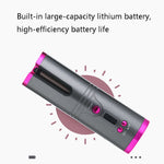 便攜USB充電無線捲髮器懶人自動捲髮棒，專利灰色，專利金色，專利綠色，專利粉色，專利白色