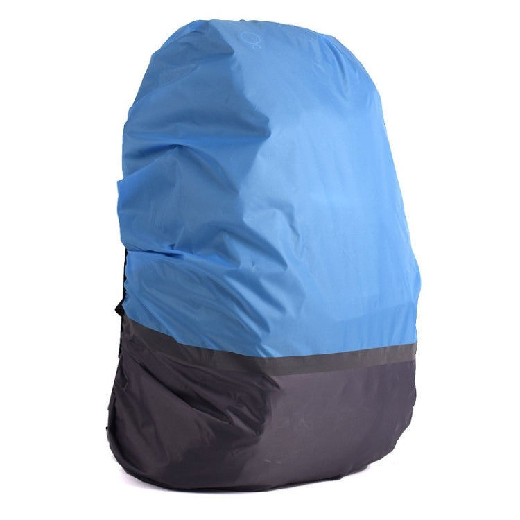 2件戶外登山配色夜光背包雨罩, S 18-30L, M 30-40L, L 45-55L, XL 58-70L