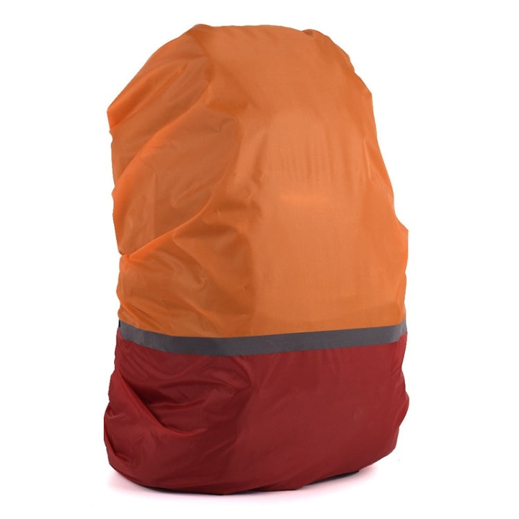 2件戶外登山配色夜光背包雨罩, S 18-30L, M 30-40L, L 45-55L, XL 58-70L