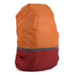 2件戶外登山配色夜光背包雨罩, S 18-30L, M 30-40L, L 45-55L, XL 58-70L