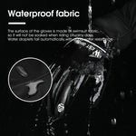 WEST BIKING YP0211220 冬季保暖絨面滑雪手套矽膠防滑騎行手套，M, L, XL