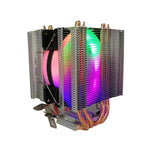 COOL STORM CT-4U-9cm 熱管雙塔式 CPU 散熱器 銅管 9 公分風扇 適用 Intel/AMD 平台 規格：極光單風扇 3 線、極光單風扇 4 線、極光雙風扇 3 線、極光三風扇 3 線