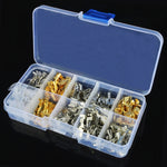 150 PCS Male Female Car Motorcycle Spade Connector Splice Crimp Wire Terminals, 150 PCS