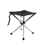 Outdoor Retractable Portable Stainless Steel Stool Camping Beach Fishing Folding Chair, Spec:, S, L
