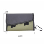Splitable Fish Bait Bag With 6 PVC Self-Sealing Stickers Classification Storage Hanging Bag