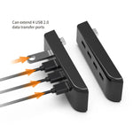 DOBE TP5-0576 USB 集線器高速傳輸延長集線器轉換器，適用於 PS5，TP5-0576