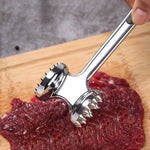 LsCook家用牛排嫩肉錘 牛肉敲打錘 牛隻打肉廚房工具，尺寸：22x5.5x4cm