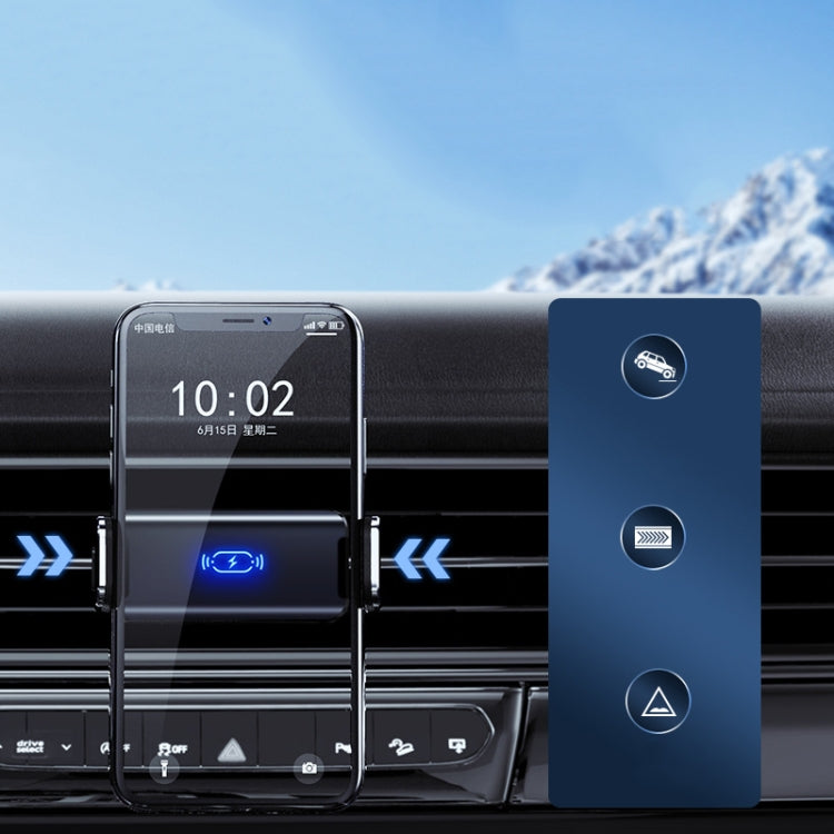 Vehicle-mounted Intelligent Induction Electric Mobile Phone Holder Car Air Outlet Navigation Frame, JK-690