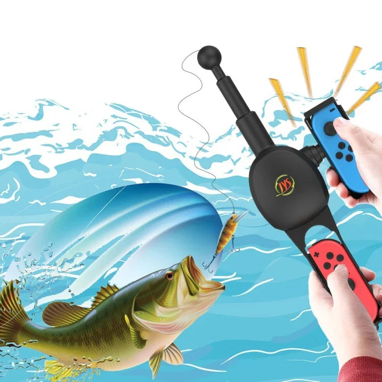 JYS NS192 釣魚竿遊戲手柄配件，適用於 Nintendo Switch，NS192