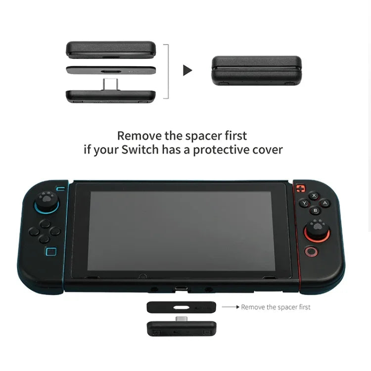 Gulikit 藍牙無線音頻轉接器，適用於 Nintendo Switch，型號：NS07 紅色，NS07 藍色，NS07 黑色，NS07 PRO 黑色，NS07 PRO 冰藍色