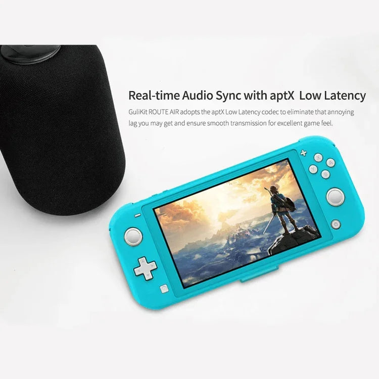 Gulikit 藍牙無線音頻轉接器，適用於 Nintendo Switch，型號：NS07 紅色，NS07 藍色，NS07 黑色，NS07 PRO 黑色，NS07 PRO 冰藍色