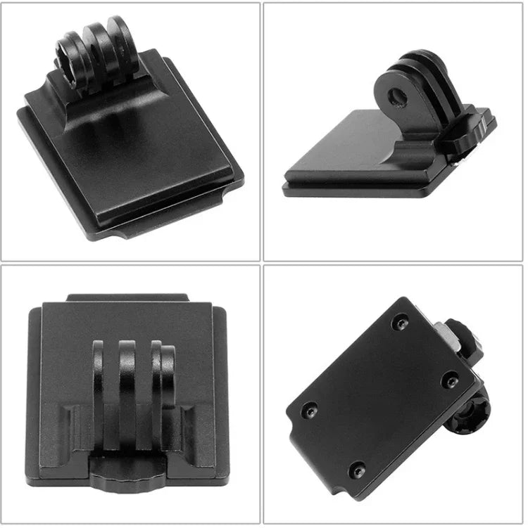 頭盔底座轉接固定座 狩獵 CS NVG 支架 適用 GoPro HERO9 Black / HERO8 Black /7 /6 /5 /5 Session /4 Session /4 /3+ /3 /2 /1，DJI Osmo Action，小蚁及其他運動相機，升級版，經典版