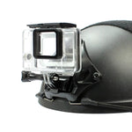 頭盔底座轉接固定座 狩獵 CS NVG 支架 適用 GoPro HERO9 Black / HERO8 Black /7 /6 /5 /5 Session /4 Session /4 /3+ /3 /2 /1，DJI Osmo Action，小蚁及其他運動相機，升級版，經典版