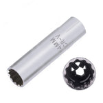 Car Spark Plug Sleeve Wrench Thin Flames Disassembly Tool, Specification:, 14mm (Shrapnel), 14mm (Magnetic), 16mm (Magnetic)