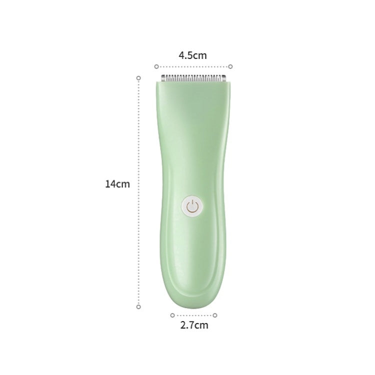 嬰幼兒理髮器電動理髮器充電剃髮器，綠色，粉色