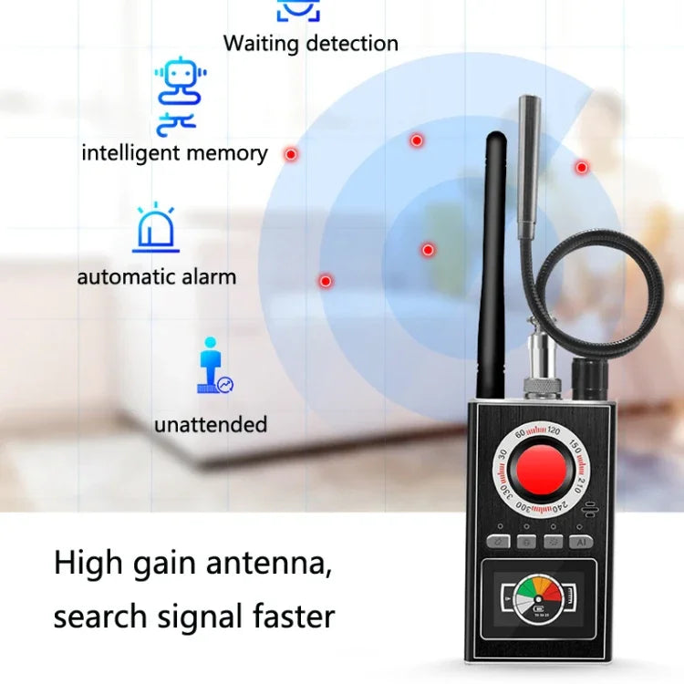 K88 訊號偵測器 防竊 防盜 GPS 掃描偵測器 防護追蹤攝影機偵測器，K88