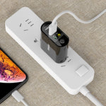 RAYEE K8 藍牙 5.0 音頻接收器與發射器 2 合 1 轉接器 支援 2.1A 快充 U 盤，US 插頭，K8