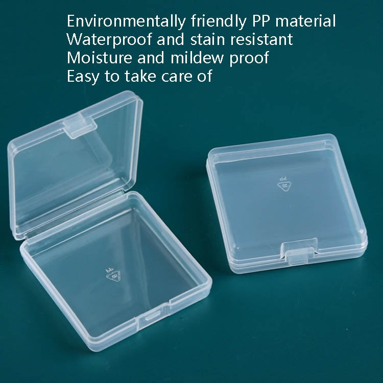 20個帶蓋透明PP塑膠盒零件珠寶收納盒，20個