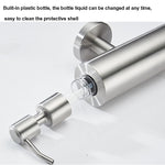 304 Stainless Steel Soap Dispenser Hand Sanitizer Bottle, 220295, 635295, 9531