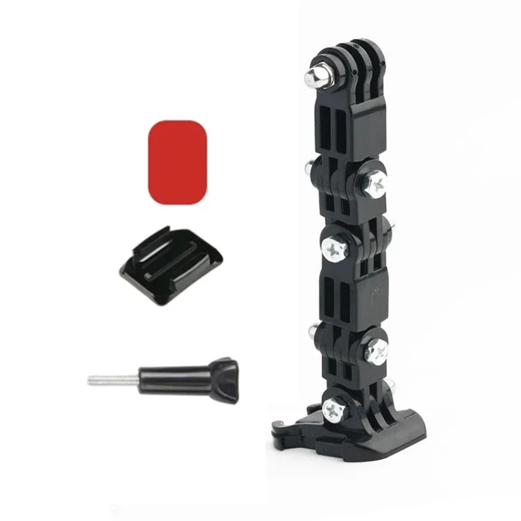 2 組 自行車安全帽黏貼多關節臂固定支架組 適用 DJI Osmo Action，GoPro HERO9 Black / HERO8 Black /7 /6 /5 /5 Session /4 Session /4 /3+ /3 /2 /1，小蚁及其他運動相機，款式 3 自行車安全帽套件，款式 4 自行車安全帽套件