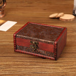 木製復古珠寶盒 收納及拍攝道具，14.5x11.5x6.5cm