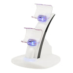 IPLAY LED 微型雙控制器支架充電器 2 LED 微型 USB 手把快速充電底座 支架 充電器 適用 PS4 控制器，適用 Xbox One 控制器