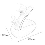 IPLAY LED 微型雙控制器支架充電器 2 LED 微型 USB 手把快速充電底座 支架 充電器 適用 PS4 控制器，適用 Xbox One 控制器