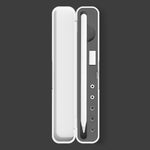 矽膠觸控筆保護收納盒，適用於Apple Pencil 1 / 2，規格：8mm（石墨黑）、8mm（丁香紫）、8mm（深夜綠）、8mm（冰川藍）、10mm（石墨黑）、10mm（丁香紫）、10mm（深夜綠）