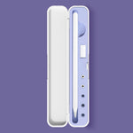 矽膠觸控筆保護收納盒，適用於Apple Pencil 1 / 2，規格：8mm（石墨黑）、8mm（丁香紫）、8mm（深夜綠）、8mm（冰川藍）、10mm（石墨黑）、10mm（丁香紫）、10mm（深夜綠）