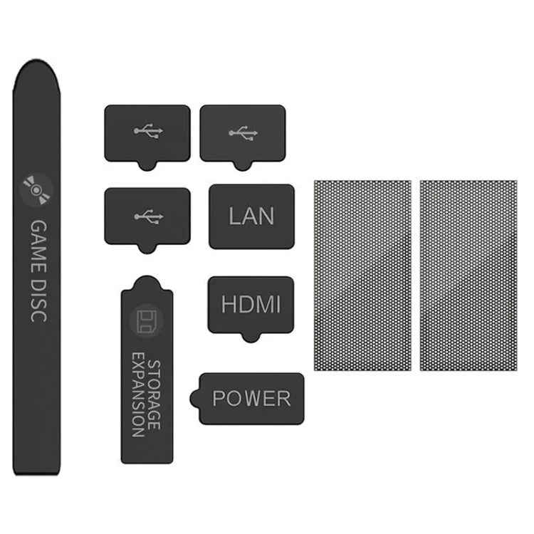 適用 XBOX Series S/X 主機防塵套防塵塞，款式：普通版，豪華版