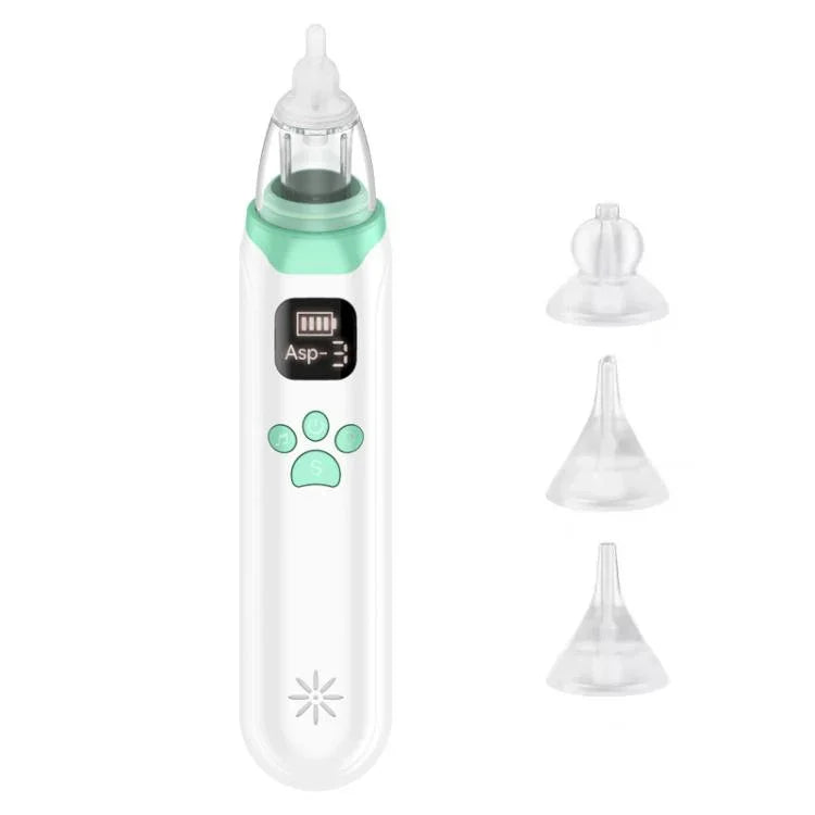 嬰兒電動鼻吸器帶3檔可調鼻腔清潔器, 電動鼻吸器