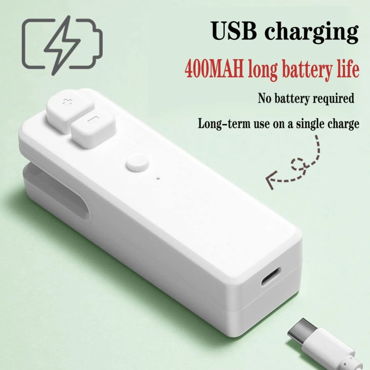 雙用迷你封口機 熱封切割多功能充電封口機