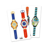 20片兒童防水發光卡通手錶紋身貼紙，Ei-289, EI-290, Ei-291, EI-292, Ei-293, Ei-294, Ei-295, Ei-296, Ei-297, Ei-298, Ei-299, EI-300