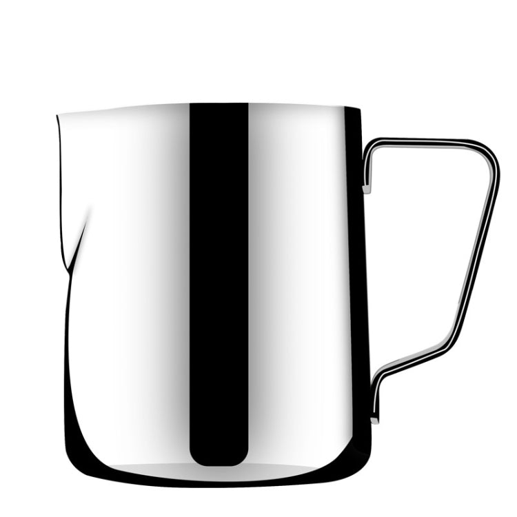 內刻度拉花杯 不鏽鋼奶泡杯 咖啡用具，350ml，600ml