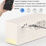 Manovo V1 桌面白噪音助眠喇叭家用鬧鐘藍牙喇叭