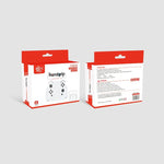 KJH NS-072 ABS 一體成型設計遊戲握把，適用 Switch OLED，適用 Nintendo Switch OLED