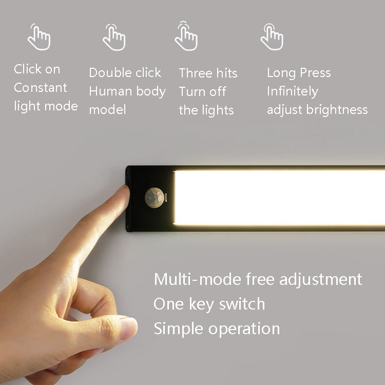 智能自動人體感應無線 LED 燈，20cm，40cm，60cm，80cm