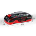 Children Car Adventure Game Two-Players Battle Toy, Red, Black, Black Red